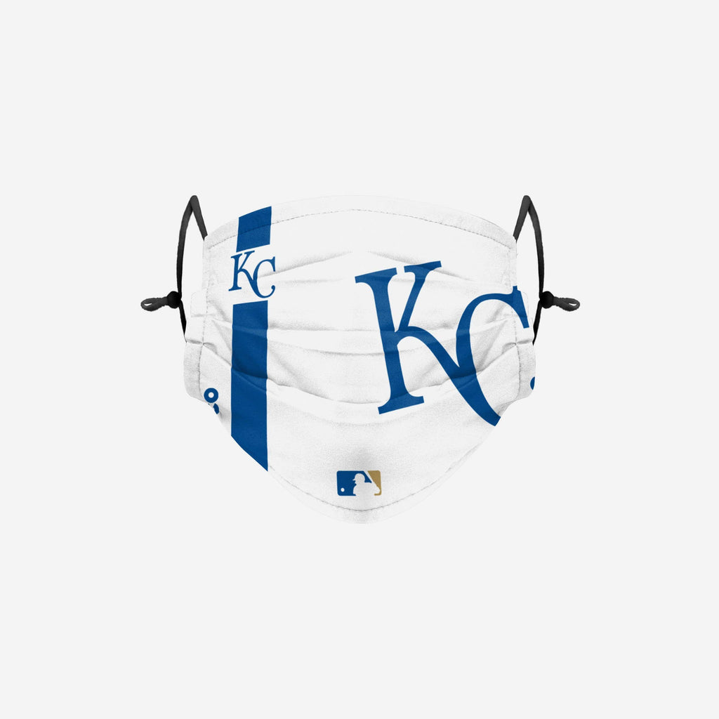 Kansas City Royals On-Field Adjustable White Face Cover FOCO - FOCO.com