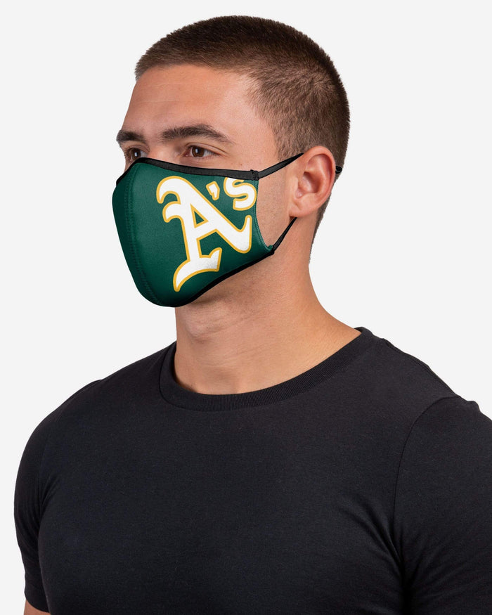 Oakland Athletics On-Field Adjustable Green Sport Face Cover FOCO - FOCO.com