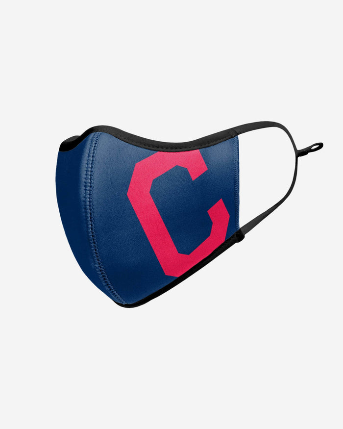 Cleveland Guardians On-Field Adjustable Navy Sport Face Cover FOCO - FOCO.com