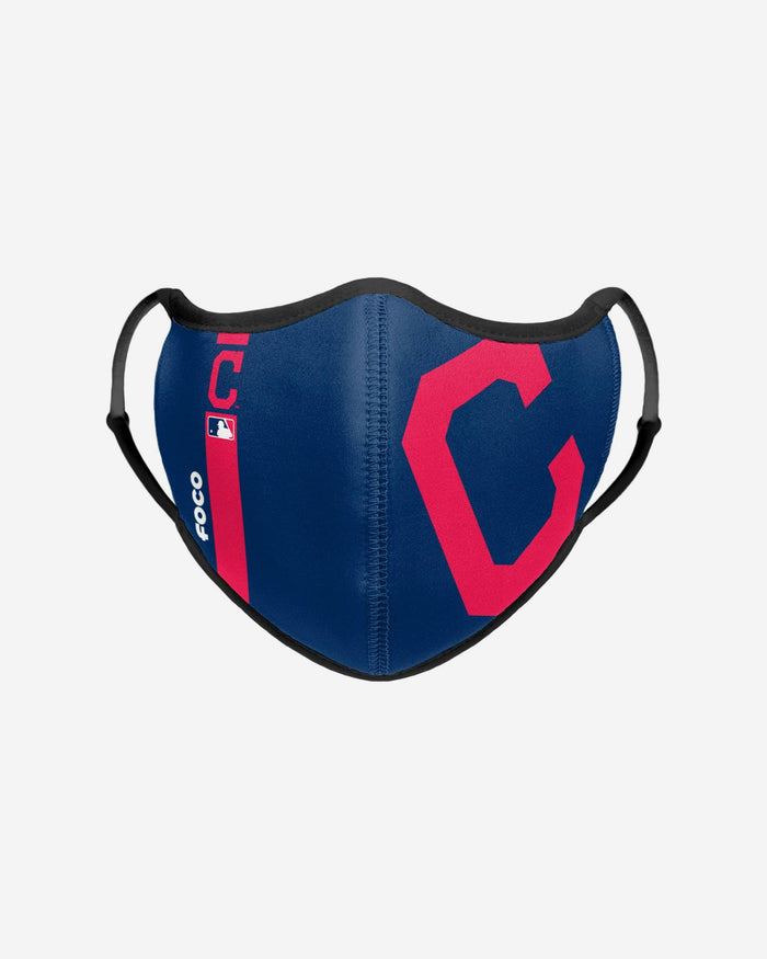 Cleveland Guardians On-Field Adjustable Navy Sport Face Cover FOCO - FOCO.com