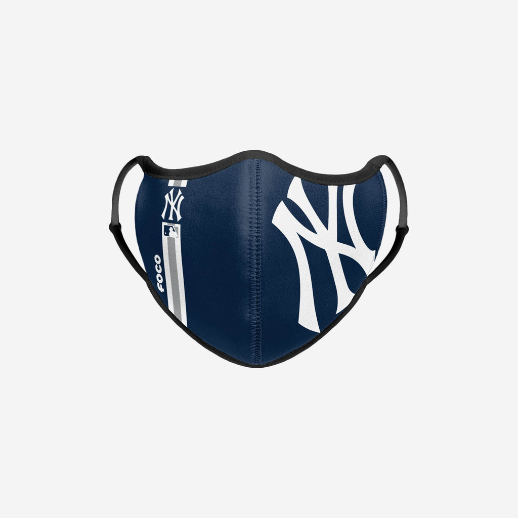 New York Yankees On-Field Adjustable Navy Sport Face Cover FOCO - FOCO.com