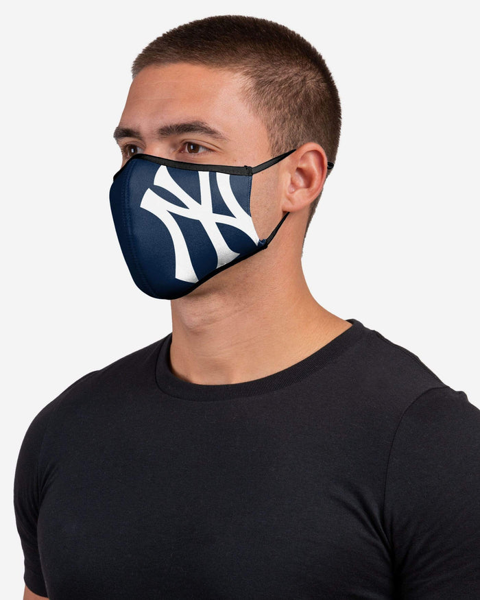 New York Yankees On-Field Adjustable Navy Sport Face Cover FOCO - FOCO.com