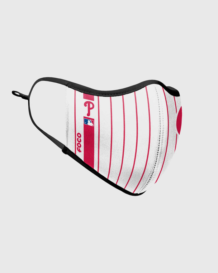 Philadelphia Phillies On-Field Adjustable Pinstripe Sport Face Cover FOCO - FOCO.com