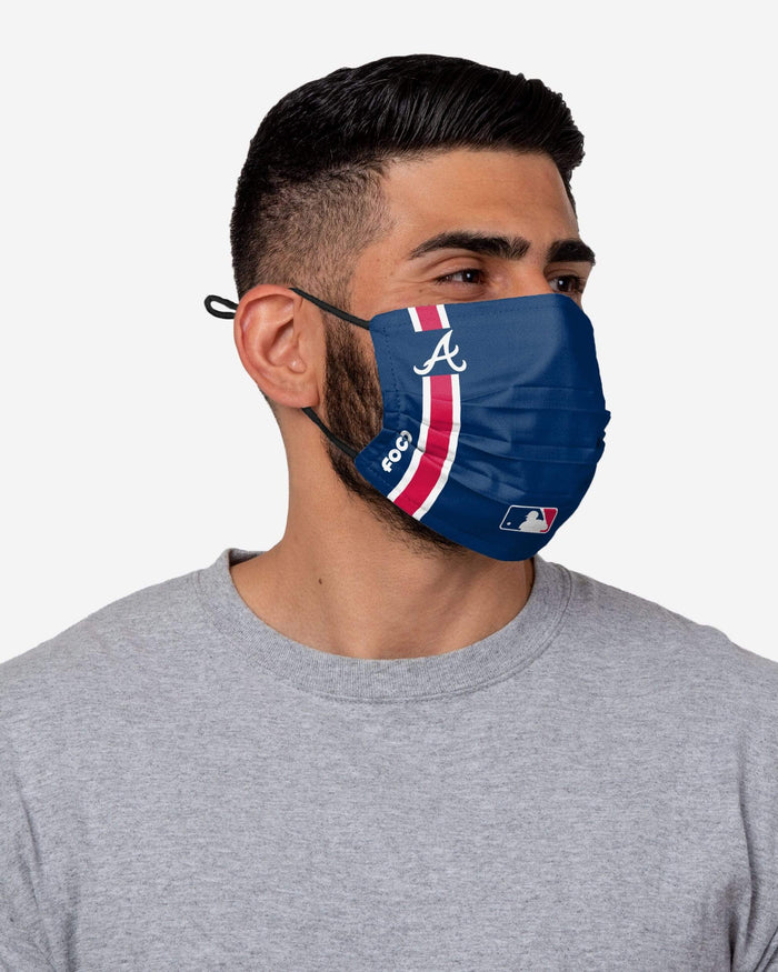 Freddie Freeman Atlanta Braves On-Field Adjustable Blue Face Cover FOCO - FOCO.com