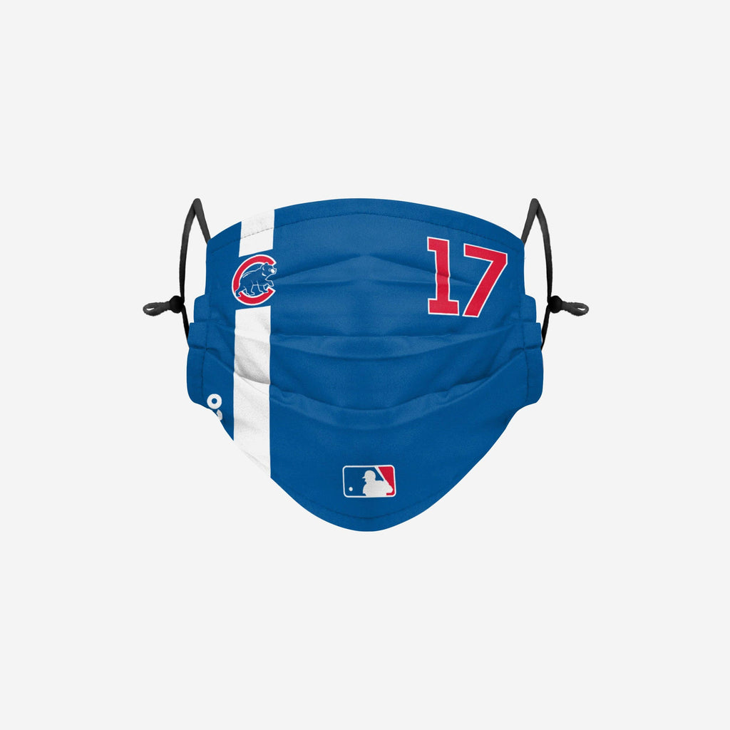 Kris Bryant Chicago Cubs On-Field Adjustable Blue Face Cover FOCO - FOCO.com