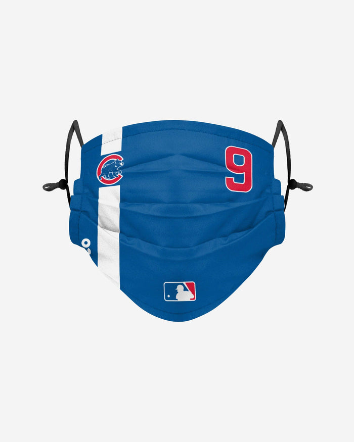 Javier Baez Chicago Cubs On-Field Adjustable Blue Face Cover FOCO - FOCO.com