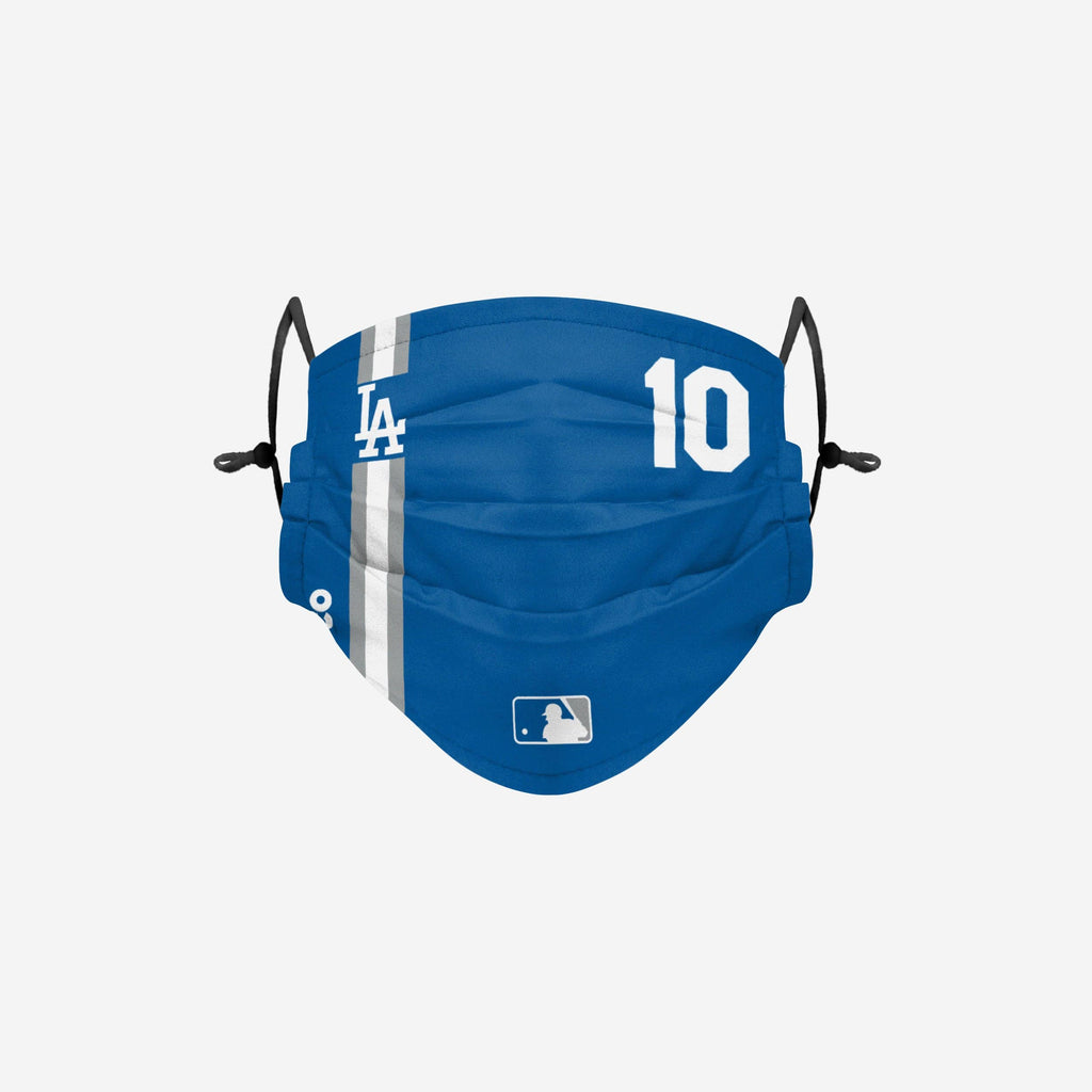 Justin Turner Los Angeles Dodgers On-Field Adjustable Blue Face Cover FOCO - FOCO.com
