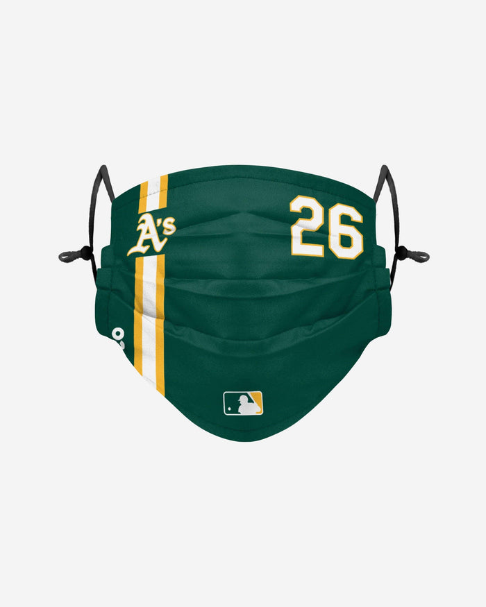 Matt Chapman Oakland Athletics On-Field Adjustable Green Face Cover FOCO - FOCO.com