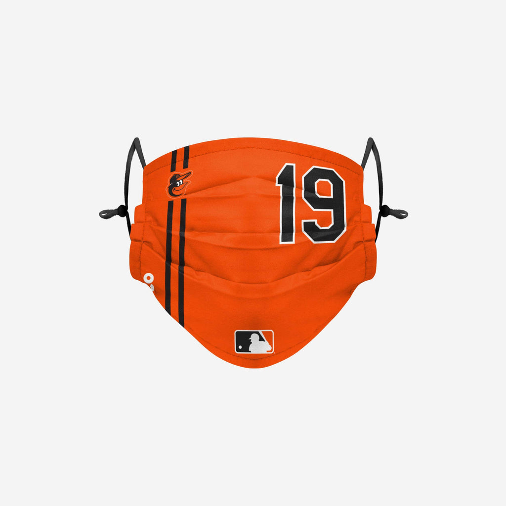 Chris Davis Baltimore Orioles On-Field Adjustable Orange Face Cover FOCO - FOCO.com