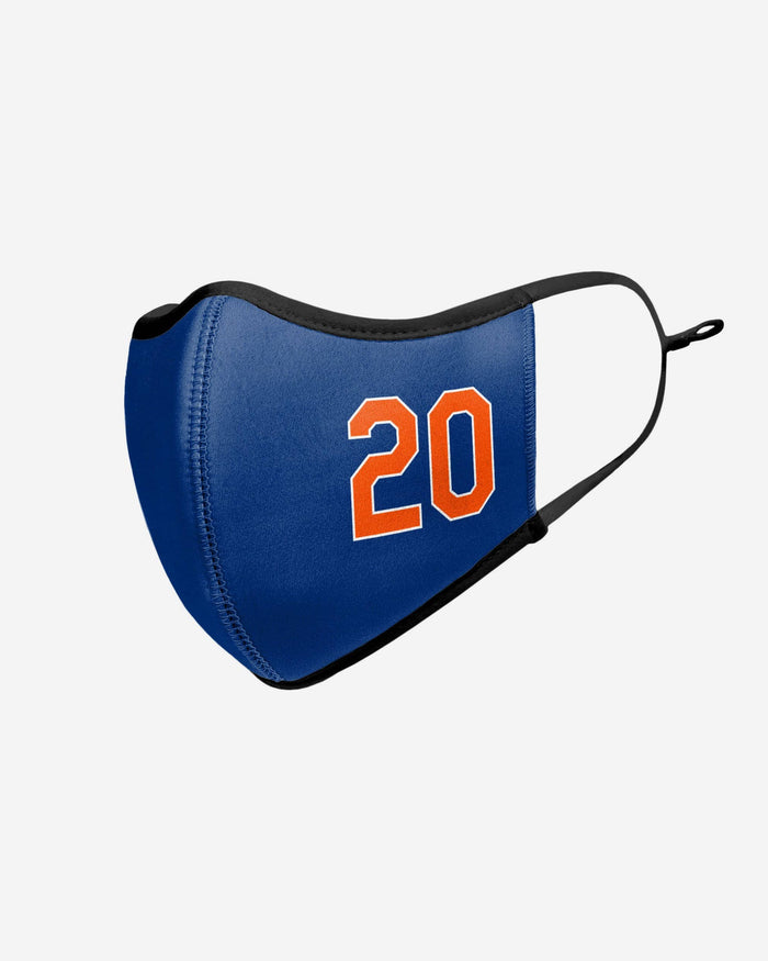 Pete Alonso New York Mets On-Field Adjustable Blue & Orange Sport Face Cover FOCO - FOCO.com