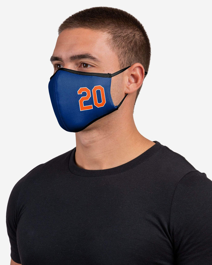 Pete Alonso New York Mets On-Field Adjustable Blue & Orange Sport Face Cover FOCO - FOCO.com
