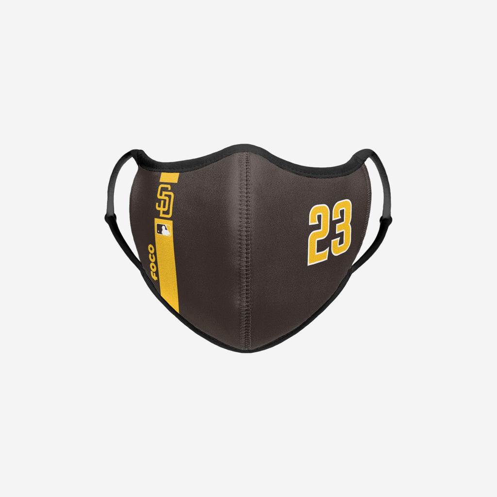 Fernando Tatis Jr San Diego Padres On-Field Adjustable Brown Sport Face Cover FOCO - FOCO.com