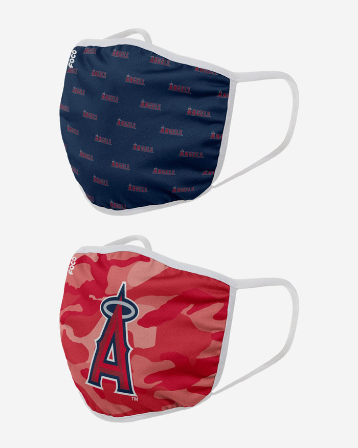 Los Angeles Angels Clutch 2 Pack Face Cover FOCO - FOCO.com