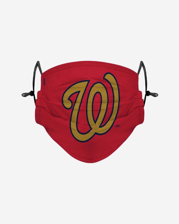 Washington Nationals Gold Logo Adjustable Face Cover FOCO - FOCO.com