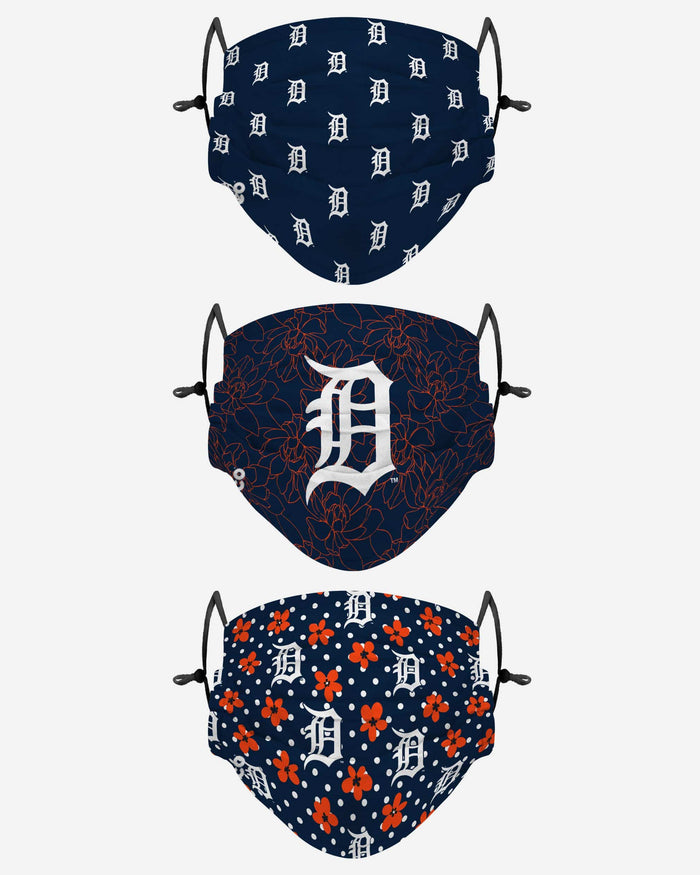 Detroit Tigers Gameday Gardener 3 Pack Face Cover FOCO - FOCO.com