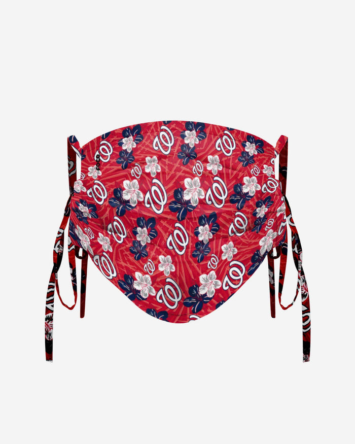 Washington Nationals Hibiscus Tie-Back Face Cover FOCO - FOCO.com
