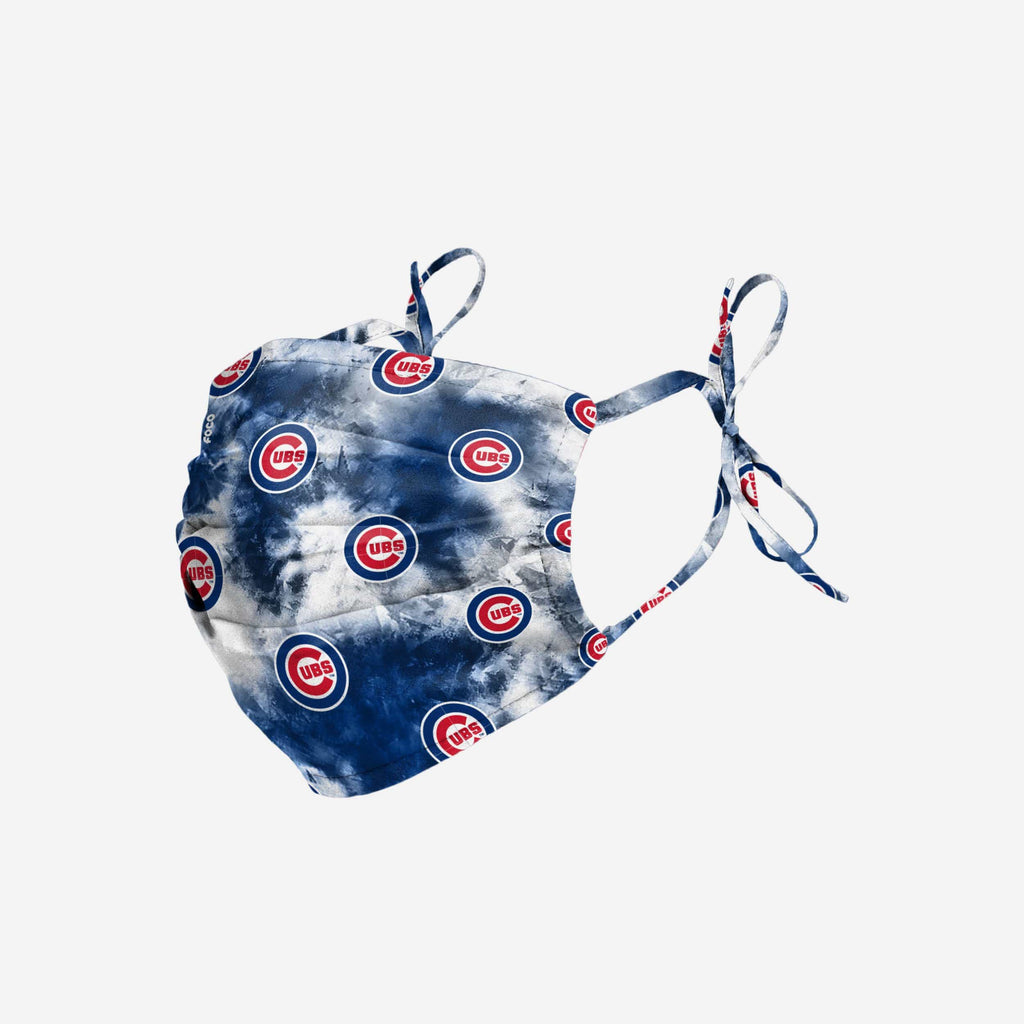 Chicago Cubs Tie-Dye Tie-Back Face Cover FOCO - FOCO.com