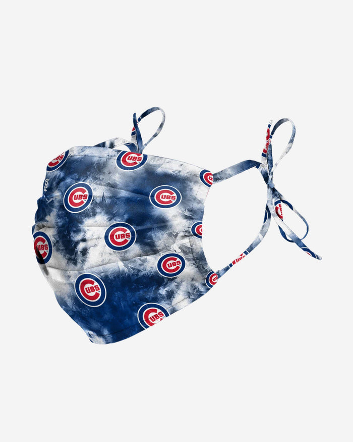 Chicago Cubs Tie-Dye Tie-Back Face Cover FOCO - FOCO.com