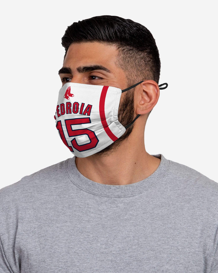 Dustin Pedroia Boston Red Sox Adjustable Face Cover FOCO - FOCO.com