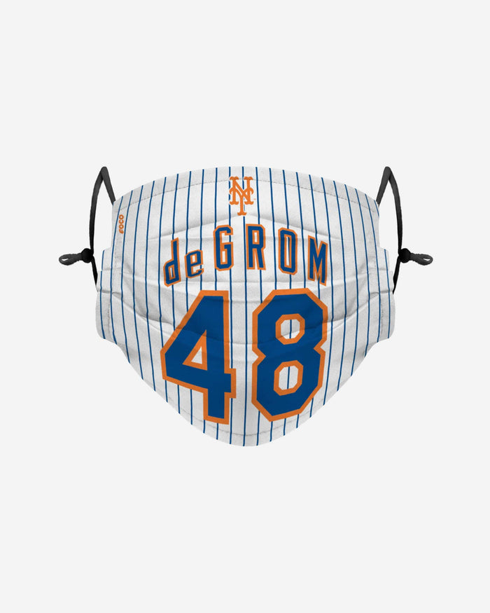 Jacob deGrom New York Mets Adjustable Face Cover FOCO - FOCO.com