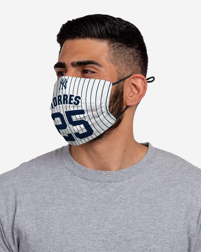 Gleyber Torres New York Yankees Adjustable Face Cover FOCO - FOCO.com