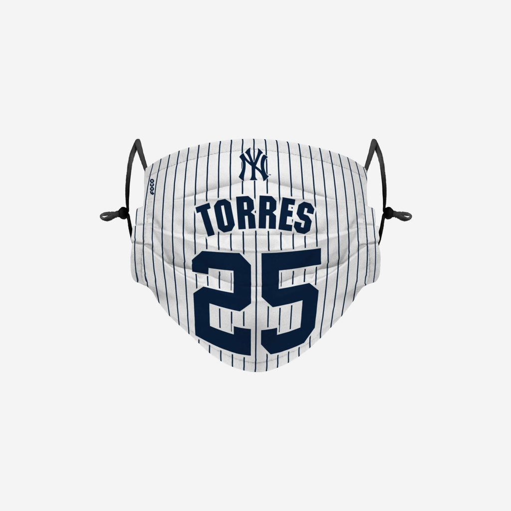 Gleyber Torres New York Yankees Adjustable Face Cover FOCO - FOCO.com