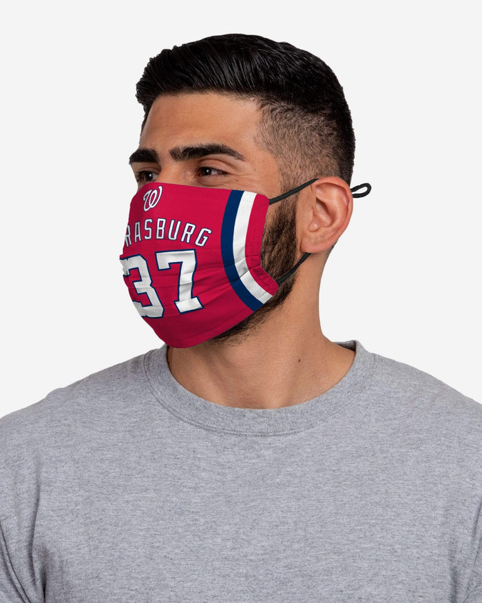 Stephen Strasburg Washington Nationals Adjustable Face Cover FOCO - FOCO.com