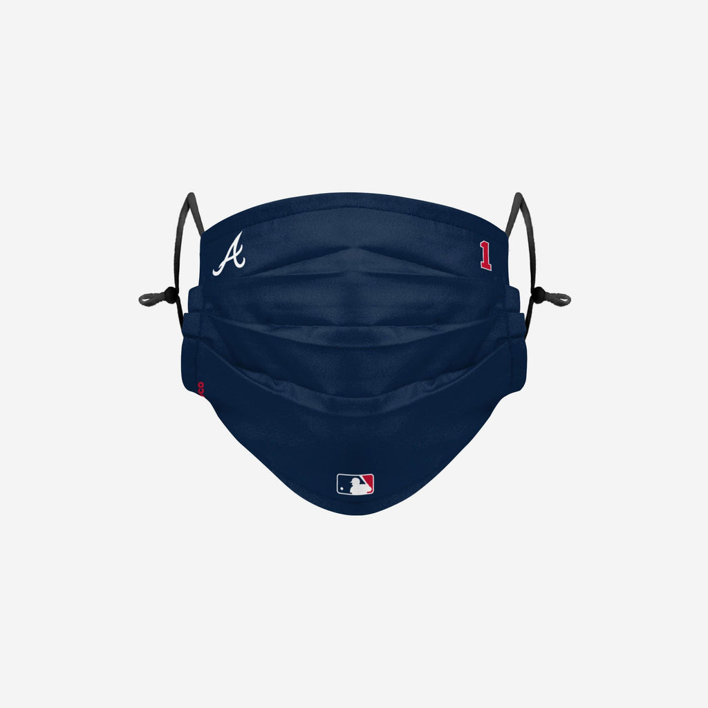 Ozzie Albies Atlanta Braves On-Field Gameday Adjustable Face Cover FOCO - FOCO.com