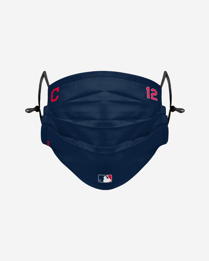 Francisco Lindor Cleveland Guardians On-Field Gameday Adjustable Face Cover FOCO - FOCO.com