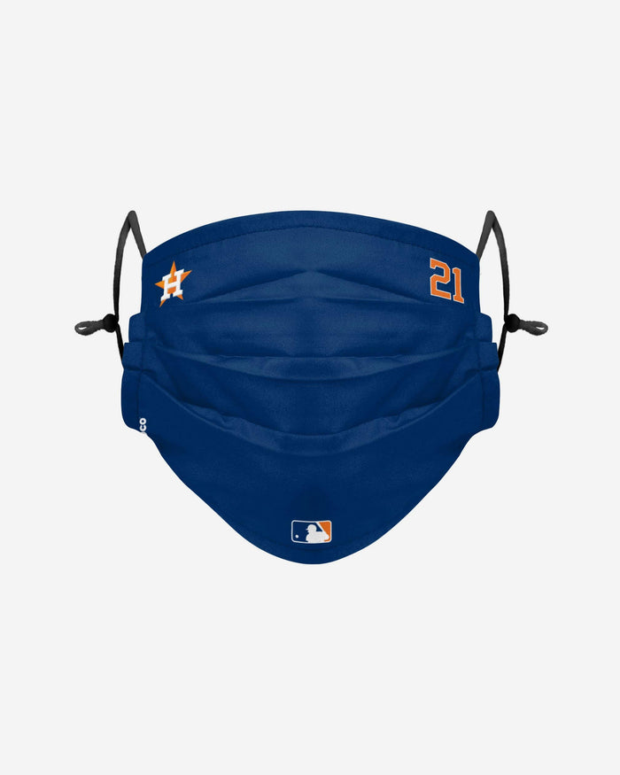Zack Greinke Houston Astros On-Field Gameday Adjustable Face Cover FOCO - FOCO.com