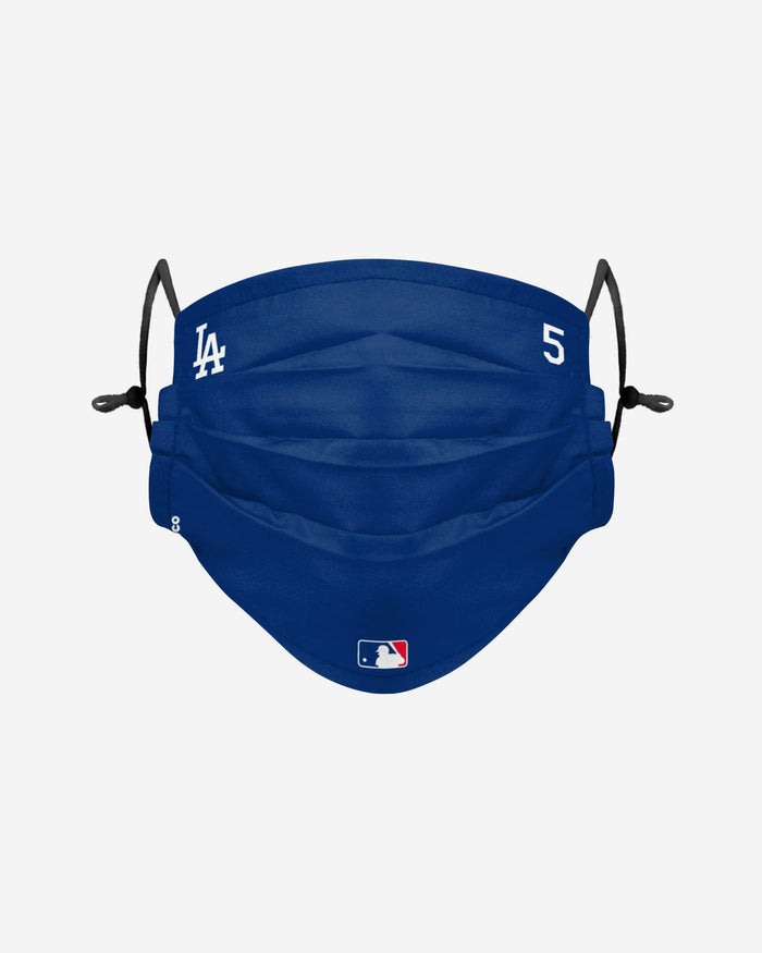 Corey Seager Los Angeles Dodgers On-Field Gameday Adjustable Face Cover FOCO - FOCO.com