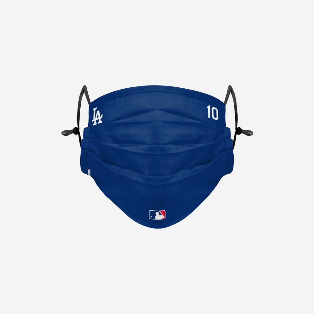 Justin Turner Los Angeles Dodgers On-Field Gameday Adjustable Face Cover FOCO - FOCO.com