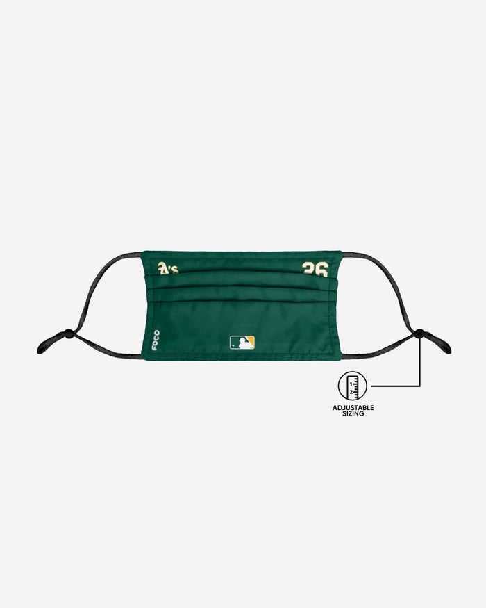 Matt Chapman Oakland Athletics On-Field Gameday Adjustable Face Cover FOCO - FOCO.com