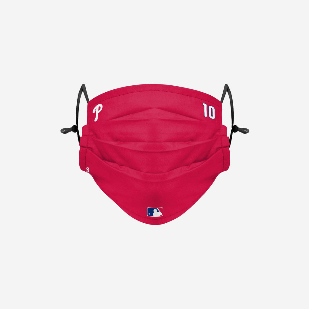 JT Realmuto Philadelphia Phillies On-Field Gameday Adjustable Face Cover FOCO - FOCO.com
