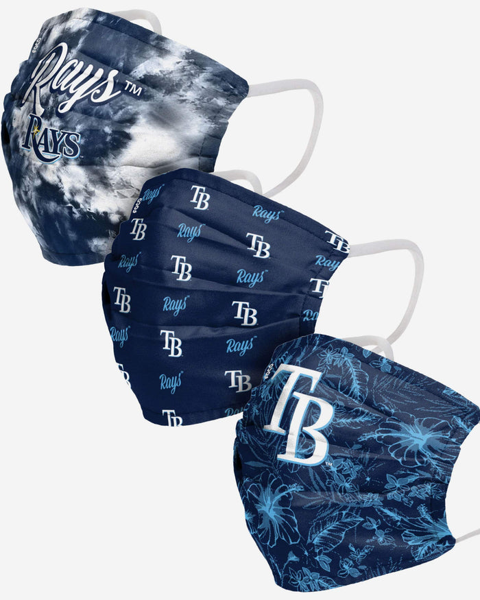 Tampa Bay Rays Womens Matchday 3 Pack Face Cover FOCO - FOCO.com