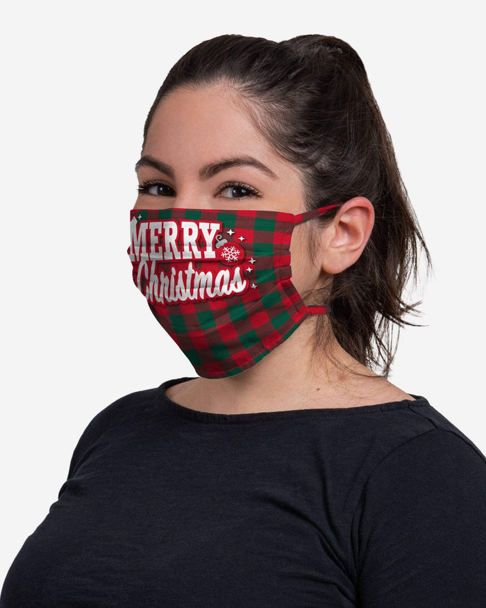 Merry Christmas Tie-Back Face Cover FOCO - FOCO.com