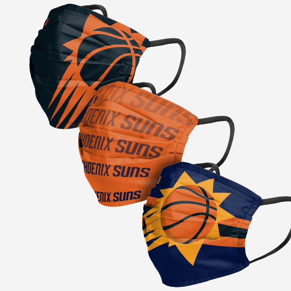 Phoenix Suns Matchday 3 Pack Face Cover FOCO - FOCO.com