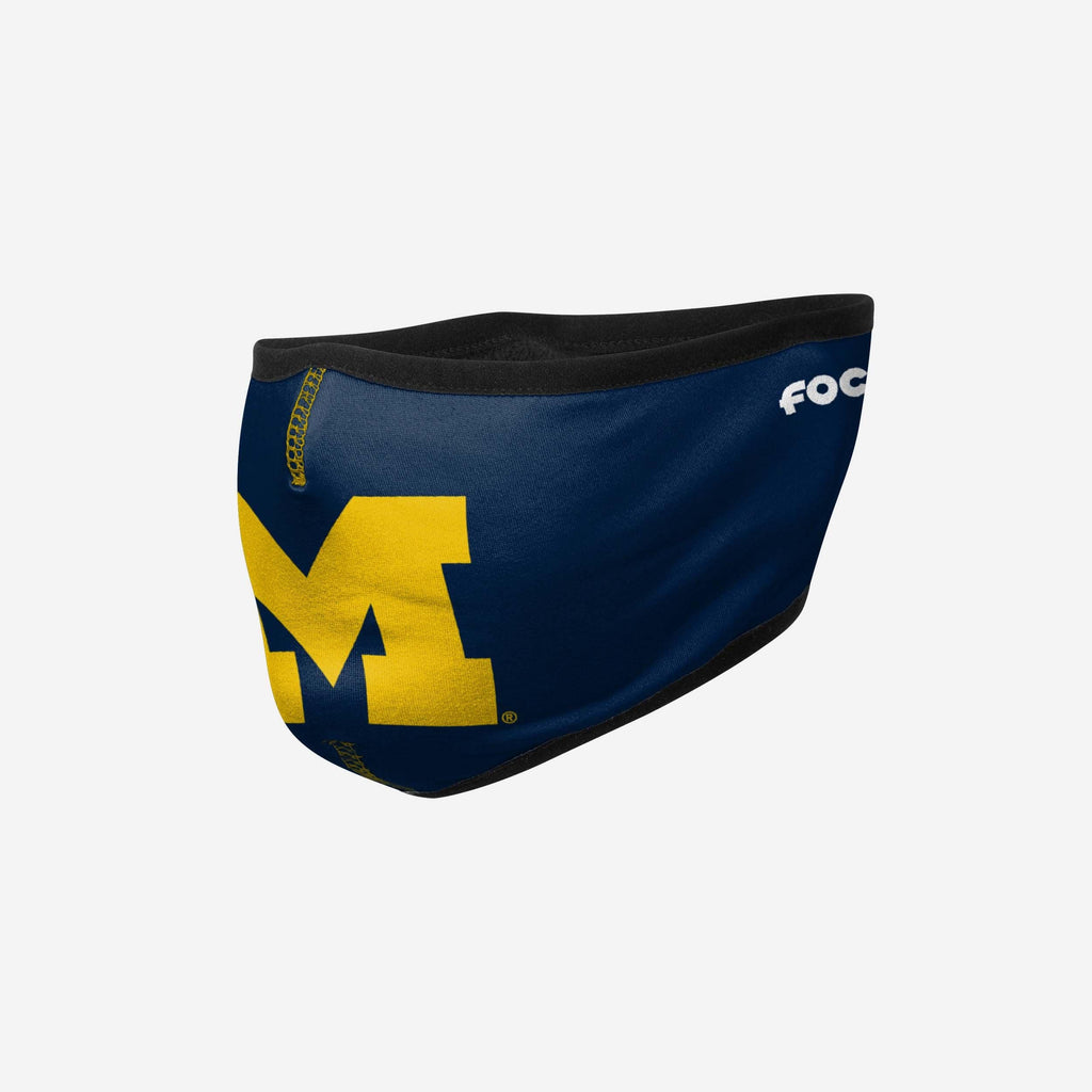 Michigan Wolverines Big Logo Earband Face Cover FOCO - FOCO.com