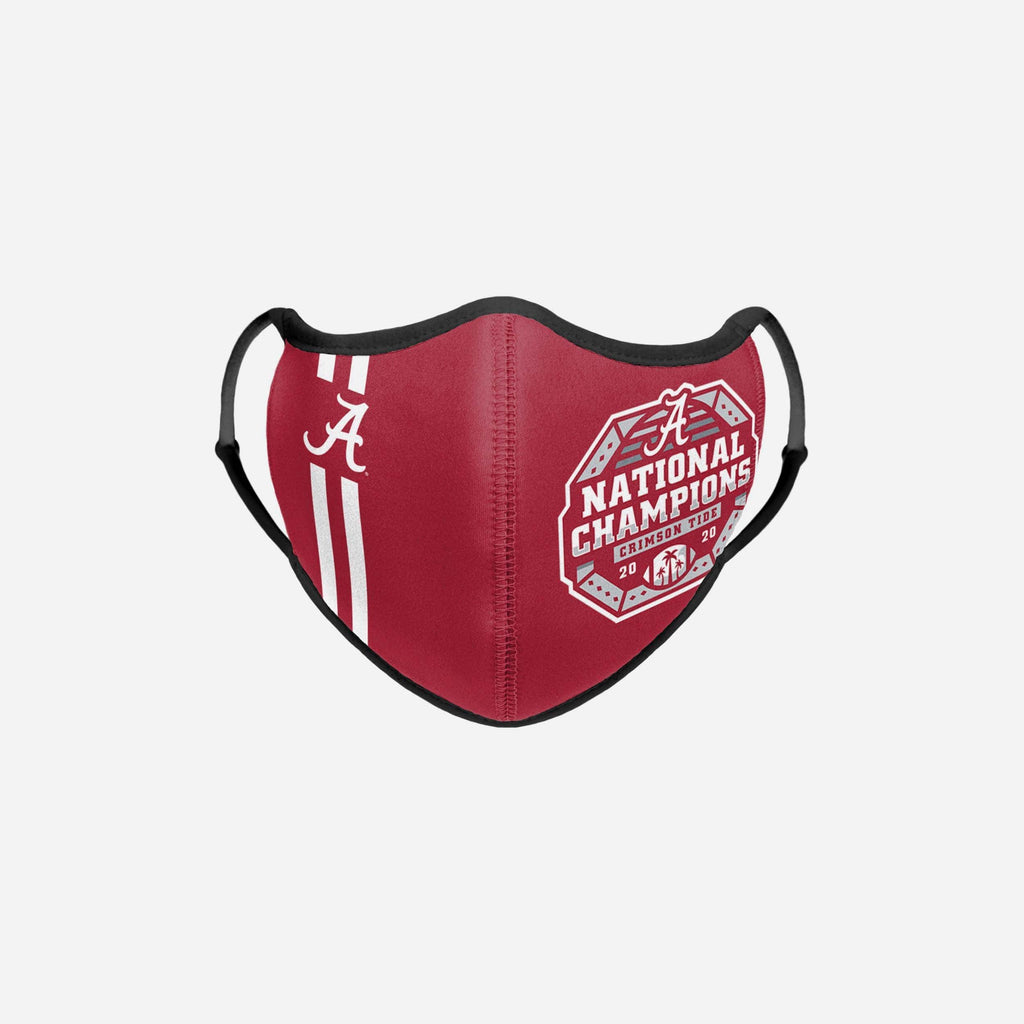 Alabama Crimson Tide 2020 Football National Champions Sport Face Cover FOCO - FOCO.com