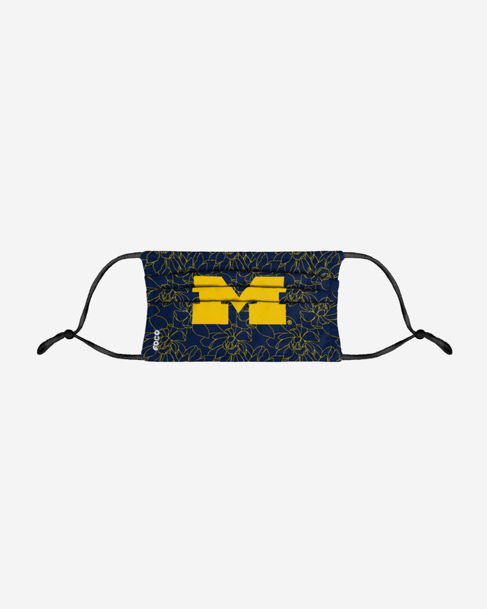 Michigan Wolverines Gameday Gardener 3 Pack Face Cover FOCO - FOCO.com