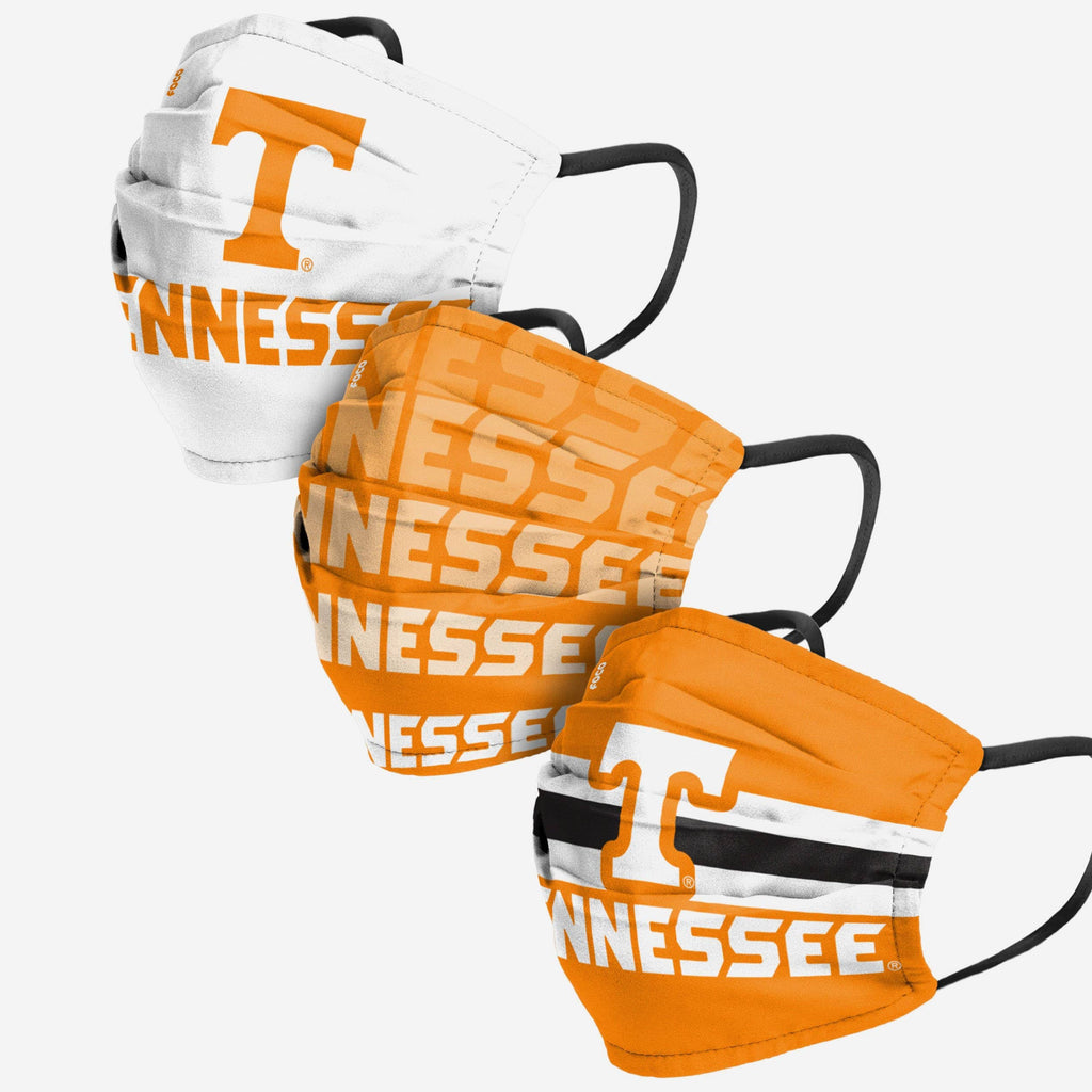 Tennessee Volunteers Matchday 3 Pack Face Cover FOCO - FOCO.com