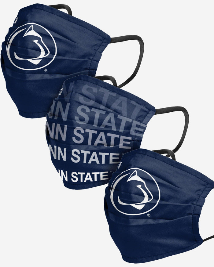 Penn State Nittany Lions Matchday 3 Pack Face Cover FOCO - FOCO.com