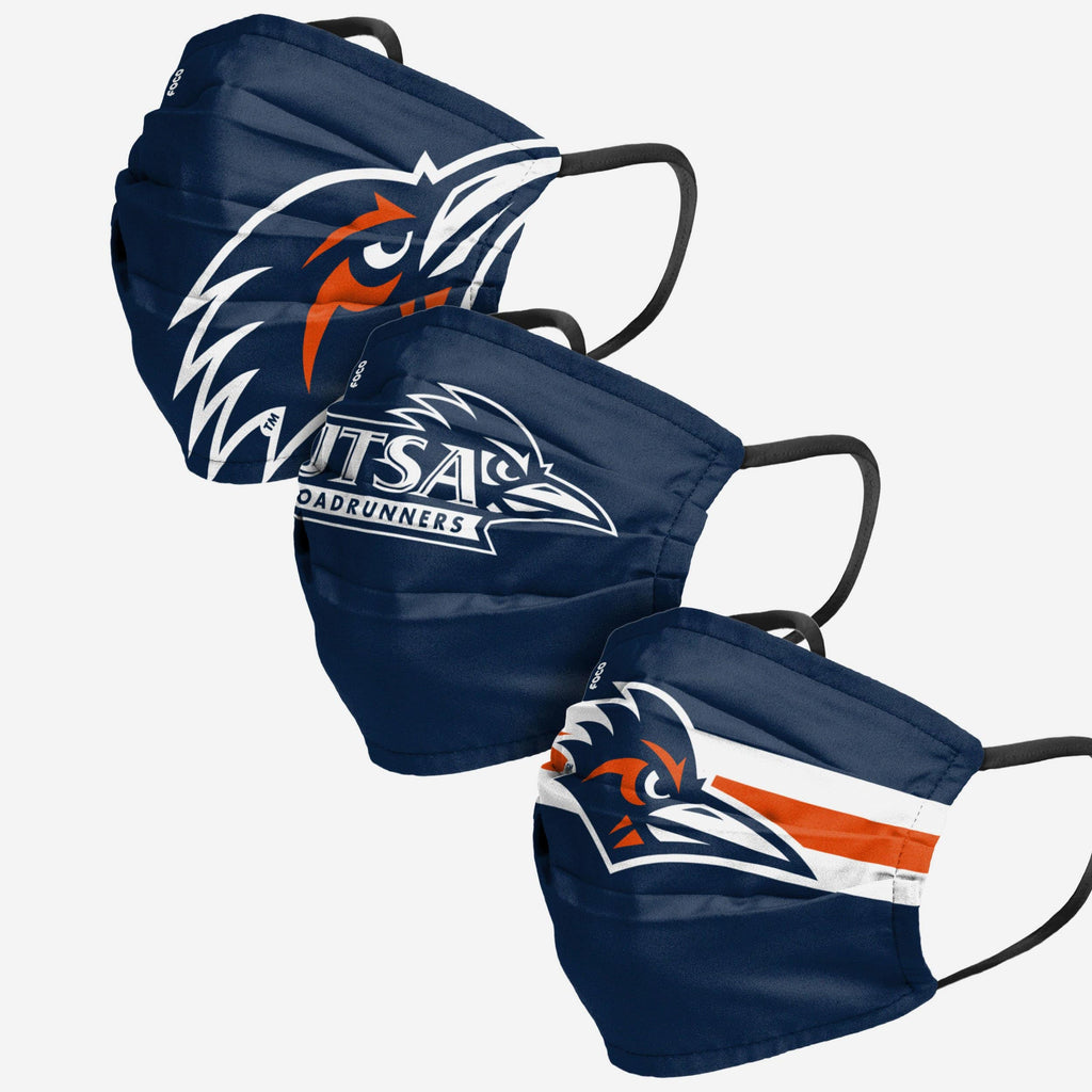 UTSA Roadrunners Matchday 3 Pack Face Cover FOCO - FOCO.com