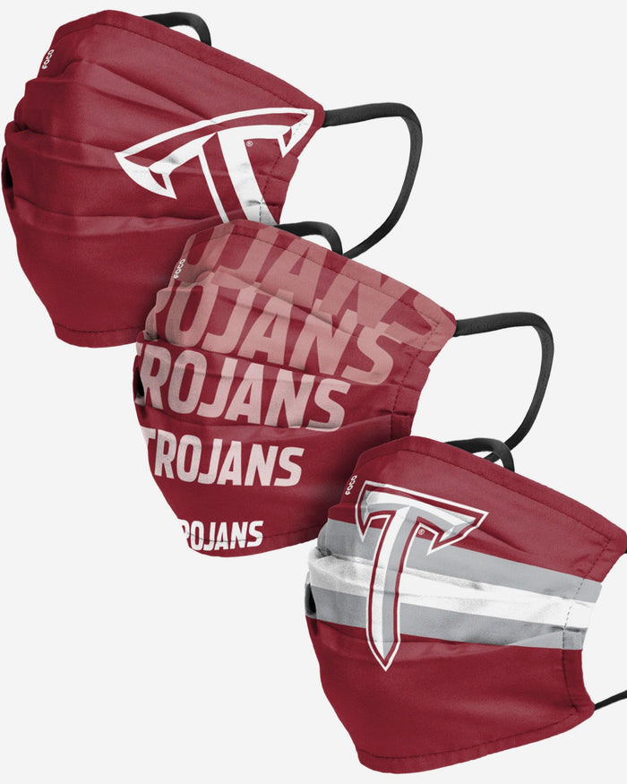 Troy Trojans Matchday 3 Pack Face Cover FOCO - FOCO.com
