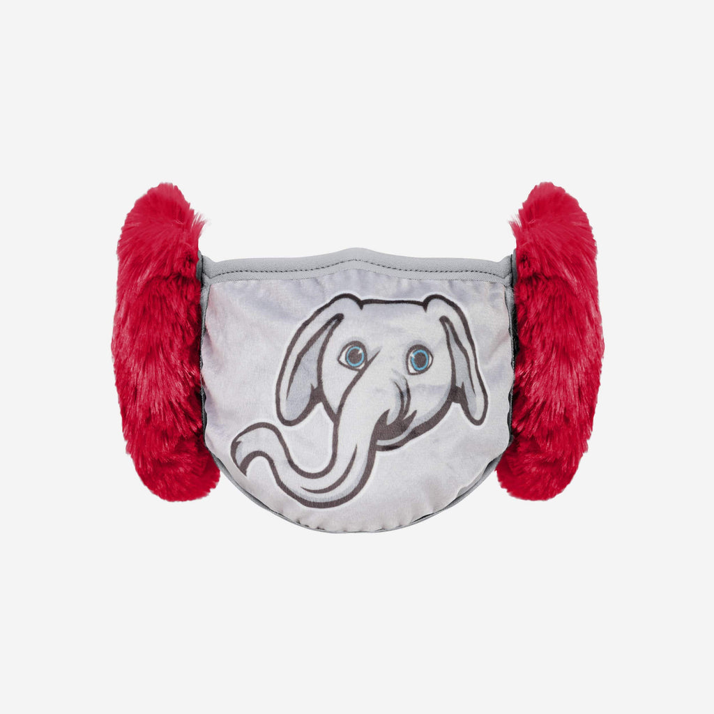 Big Al Alabama Crimson Tide Mascot Earmuff Face Cover FOCO Adult - FOCO.com