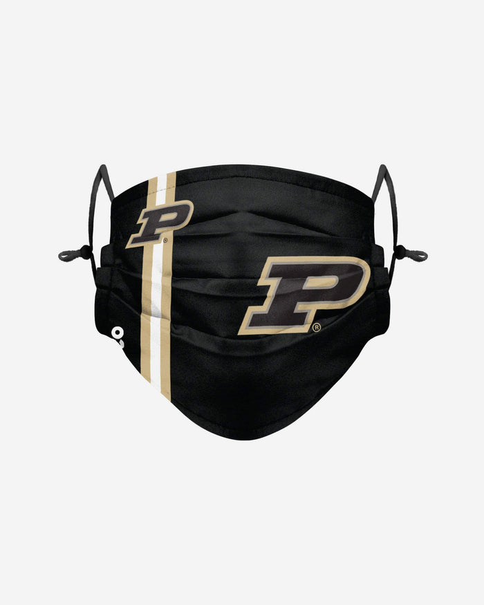 Purdue Boilermakers On-Field Sideline Logo Black Face Cover FOCO - FOCO.com