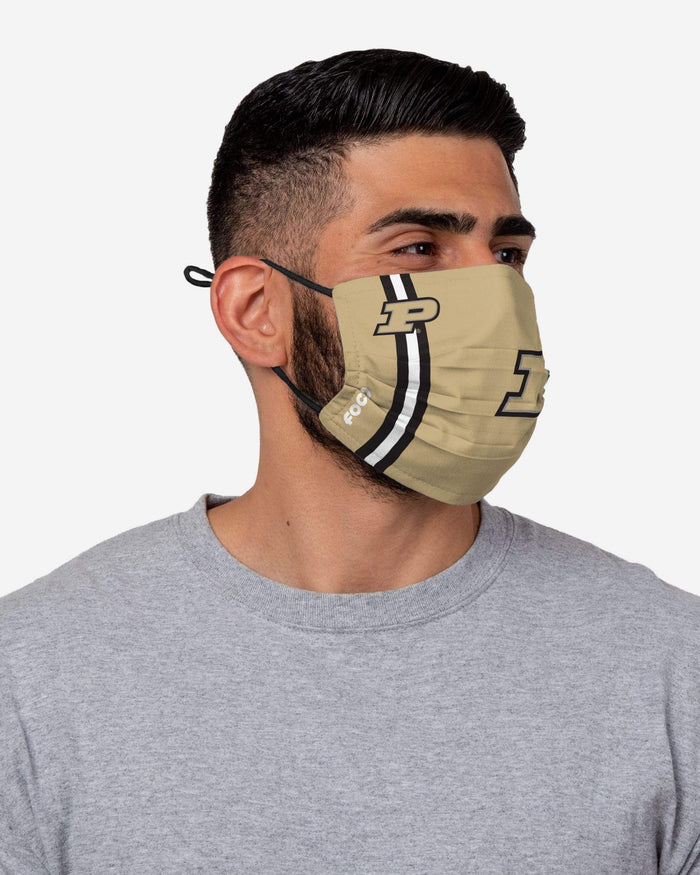 Purdue Boilermakers On-Field Sideline Logo Gold Face Cover FOCO - FOCO.com