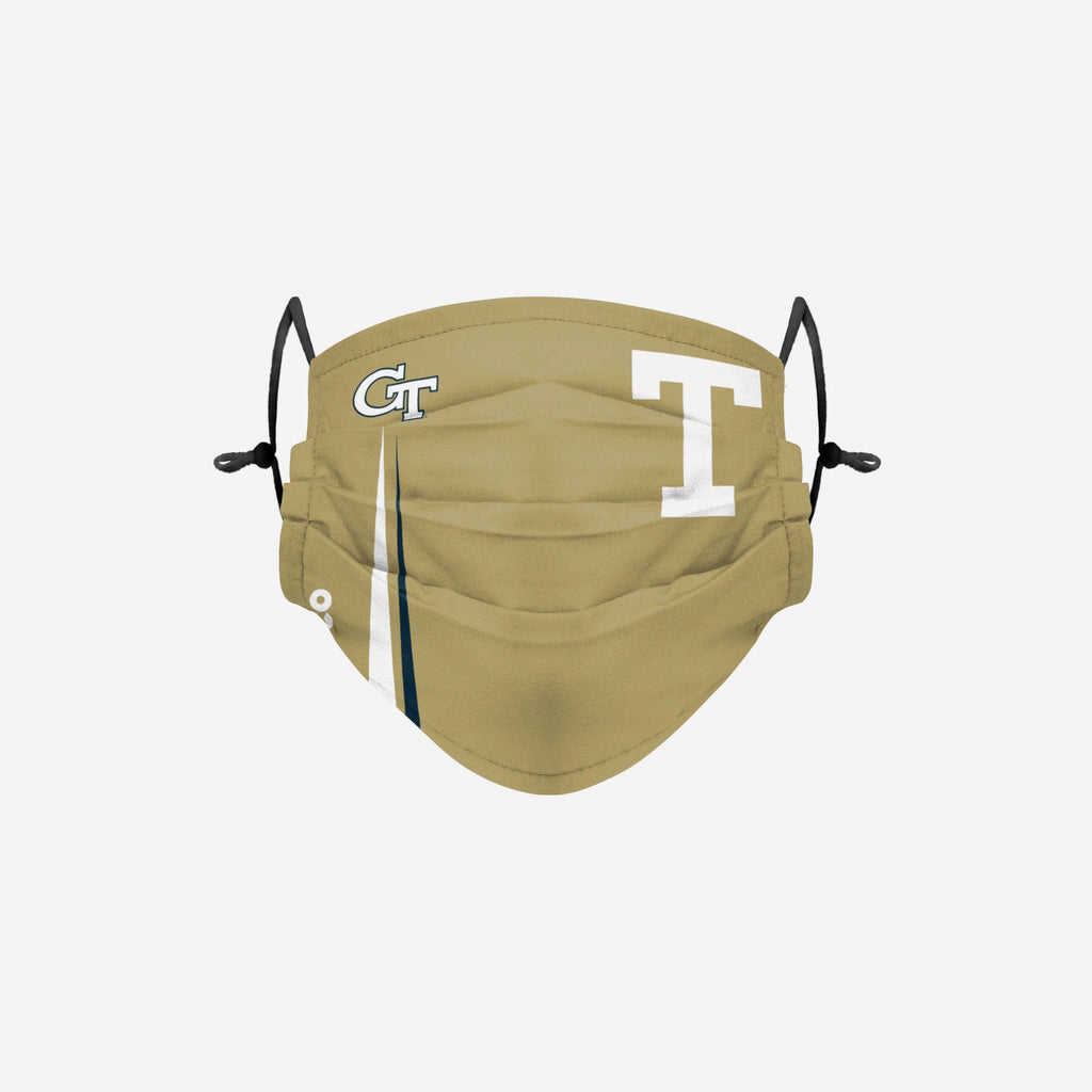 Georgia Tech Yellow Jackets On-Field Sideline Logo Alternative Face Cover FOCO - FOCO.com