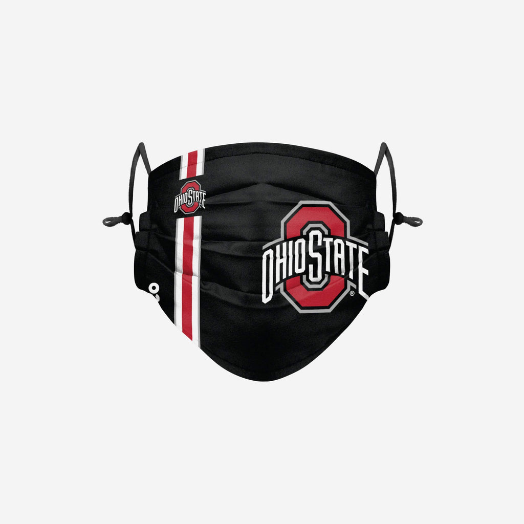 Ohio State Buckeyes On-Field Sideline Logo Black Face Cover FOCO - FOCO.com