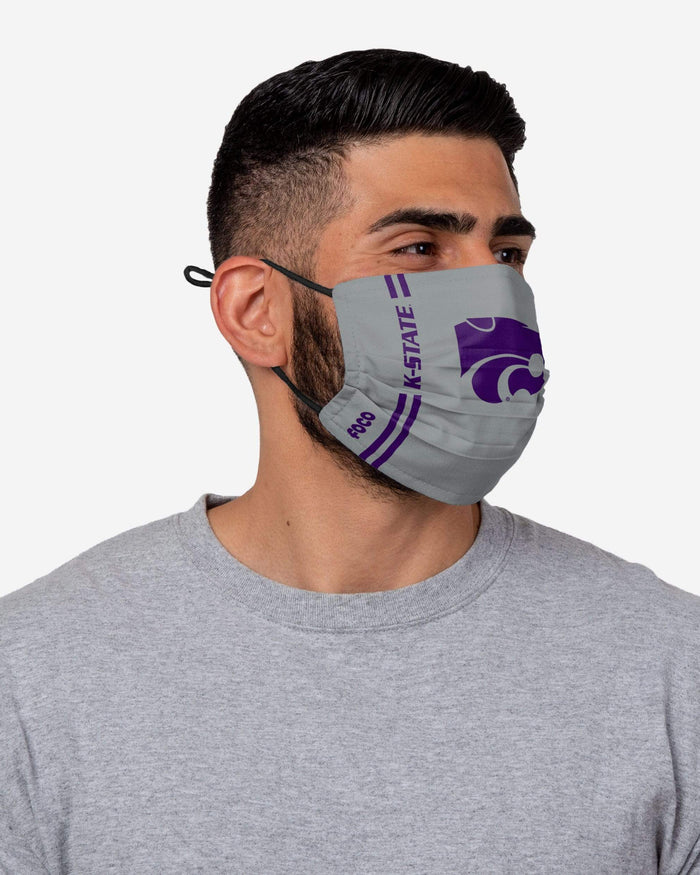 Kansas State Wildcats On-Field Sideline Logo Emaw Face Cover FOCO - FOCO.com